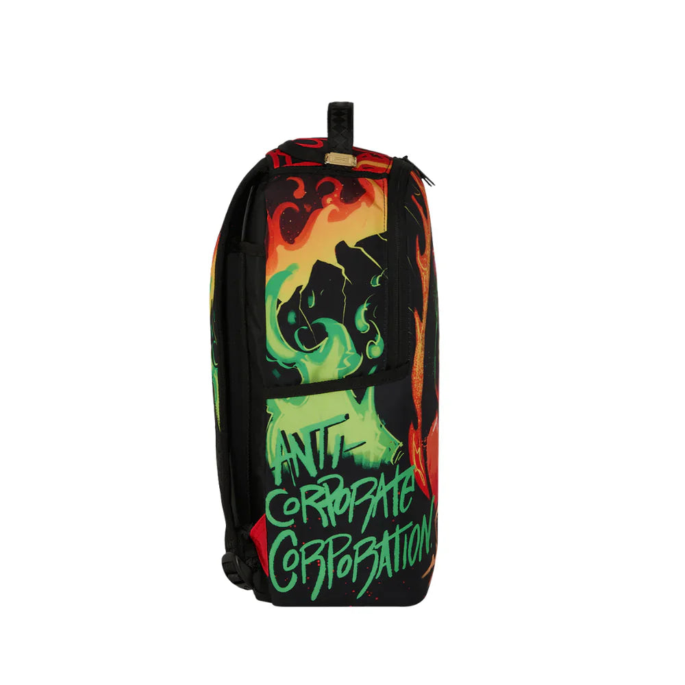 SprayGround Diablo Burning Million Diablo Bill DLXSR Backpack