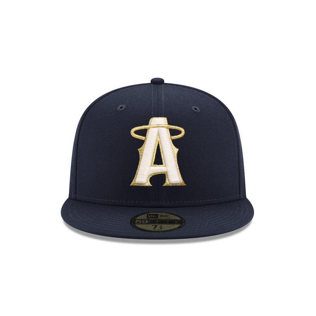 Anaheim Angels Navy Blue Glow In The Dark 60th Anniversary SP 59Fifty Fitted