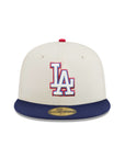 Los Angeles Dodgers Chrome Oceanside Blue 2 Tone MLB Batterman SP 59Fifty Fitted