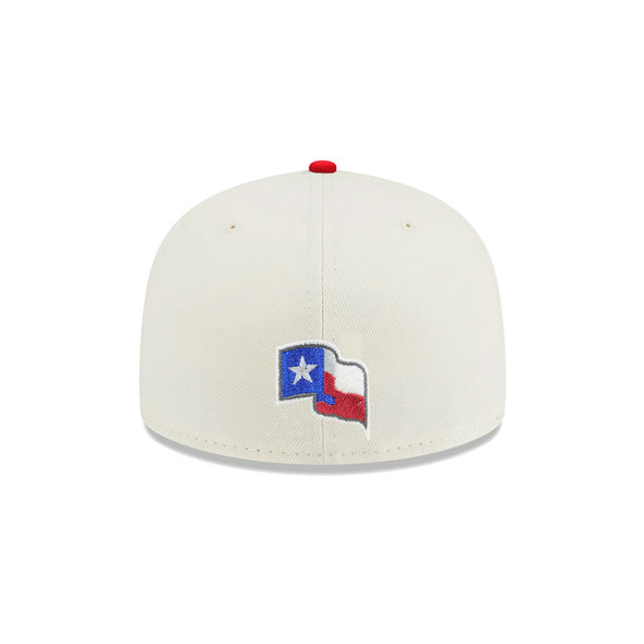 Texas Rangers Chrome Oceanside Blue 2 Tone MLB Batterman SP 59Fifty Fitted