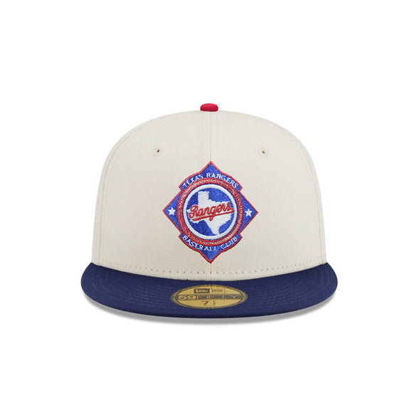 Texas Rangers Chrome Oceanside Blue 2 Tone MLB Batterman SP 59Fifty Fitted