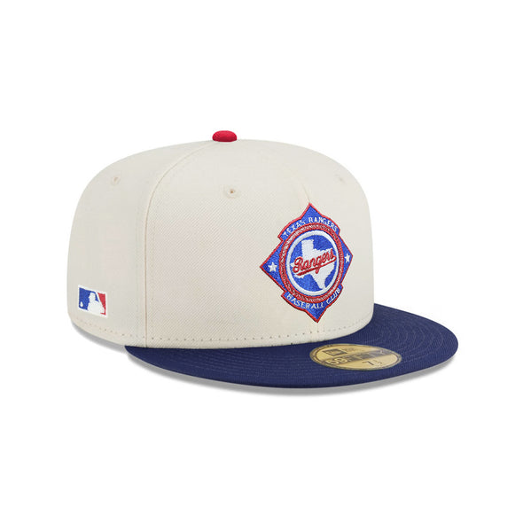 Texas Rangers Chrome Oceanside Blue 2 Tone MLB Batterman SP 59Fifty Fitted