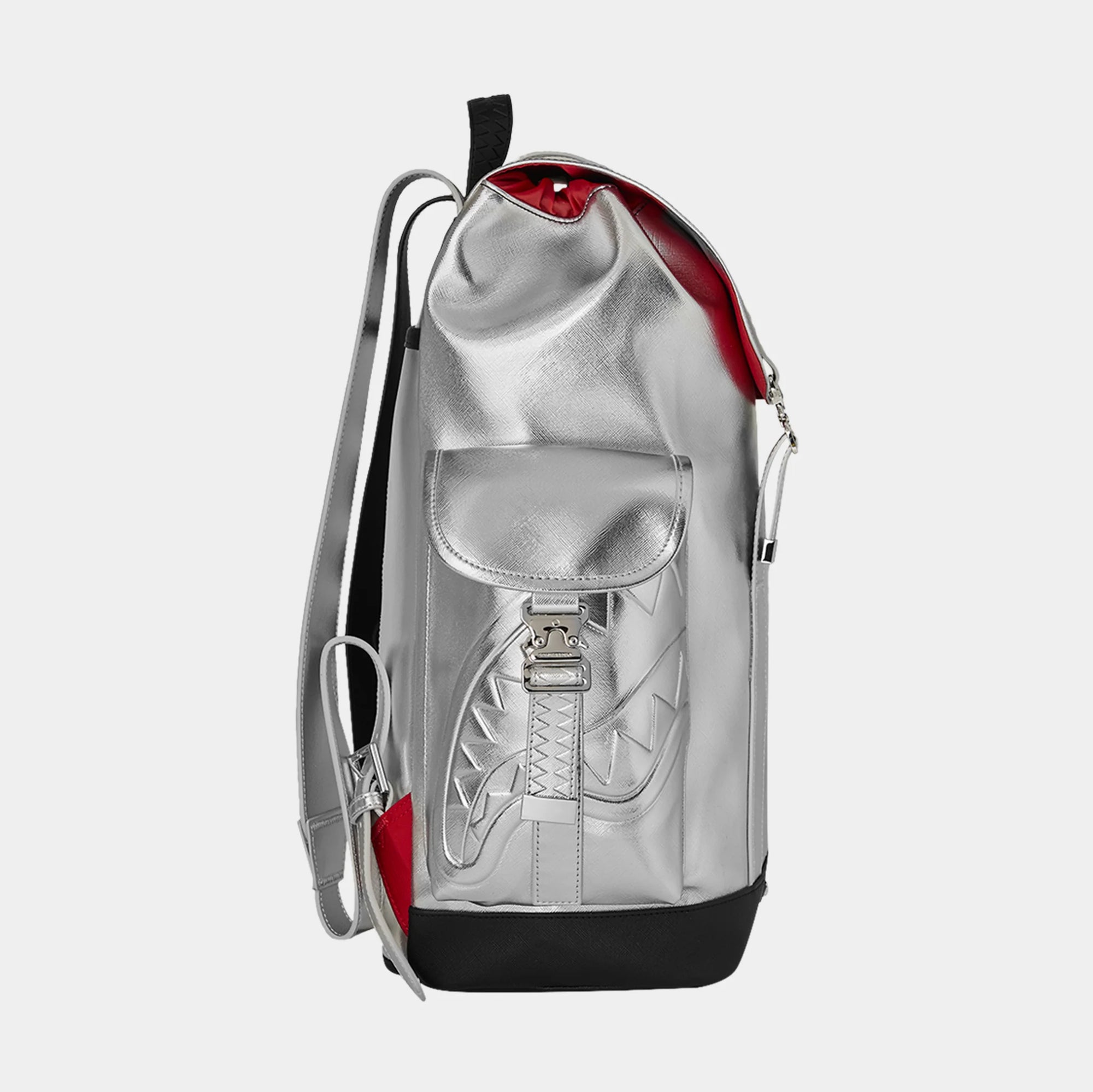 SprayGround Silver Side Drip Monte Carlo Backpack