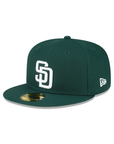 San Diego Padres Dark Green 59Fifty Fitted