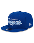 Kansas City Royals Script Primary Logo SP Team Color 9Fifty Snapback