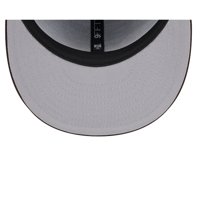 San Diego Padres Script Primary Logo SP Team Color 9Fifty Snapback