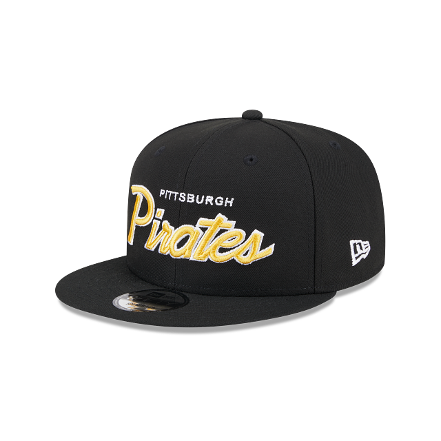 Pittsburgh Pirates Script Primary Logo SP Team Color 9Fifty Snapback