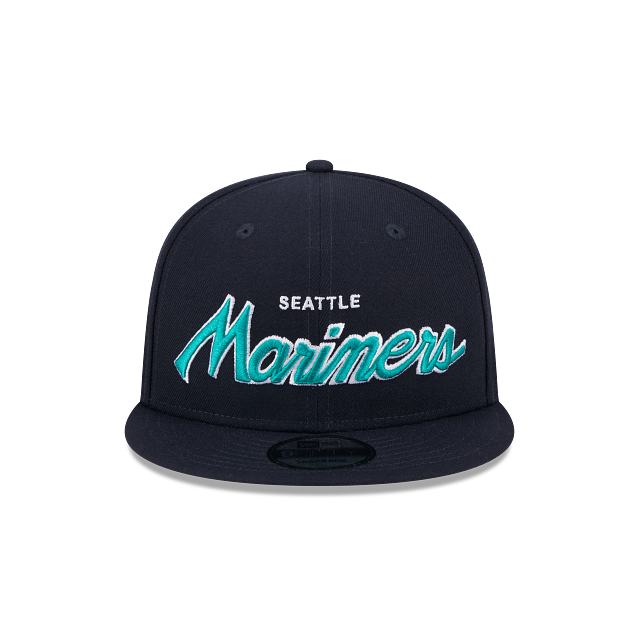 Seattle Mariners Script Primary Logo SP Team Color 9Fifty Snapback ...