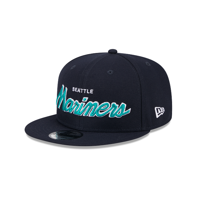 Seattle Mariners Script Primary Logo SP Team Color 9Fifty Snapback