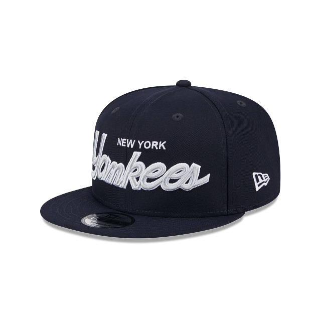 New York Yankees Script Primary Logo SP Team Color 9Fifty Snapback