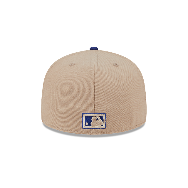 Brooklyn Dodgers Camel Royal Blue 2 Tone 59Fifty Fitted