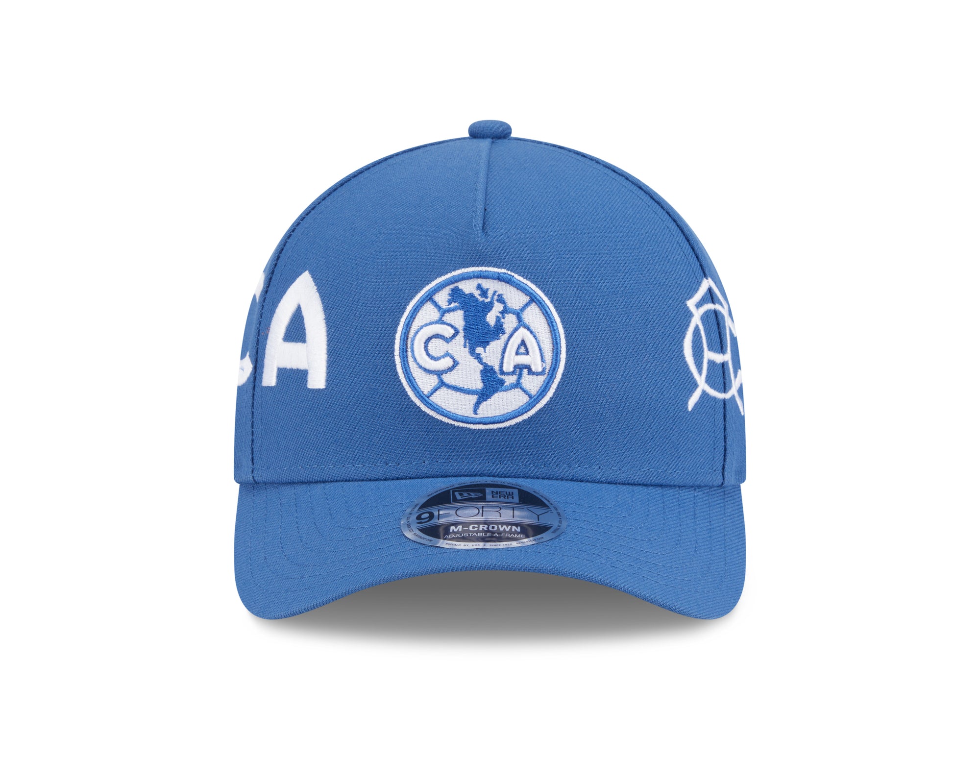 Club America Liga MX Multi Logo 9Forty M-Crown A-Frame Snapback