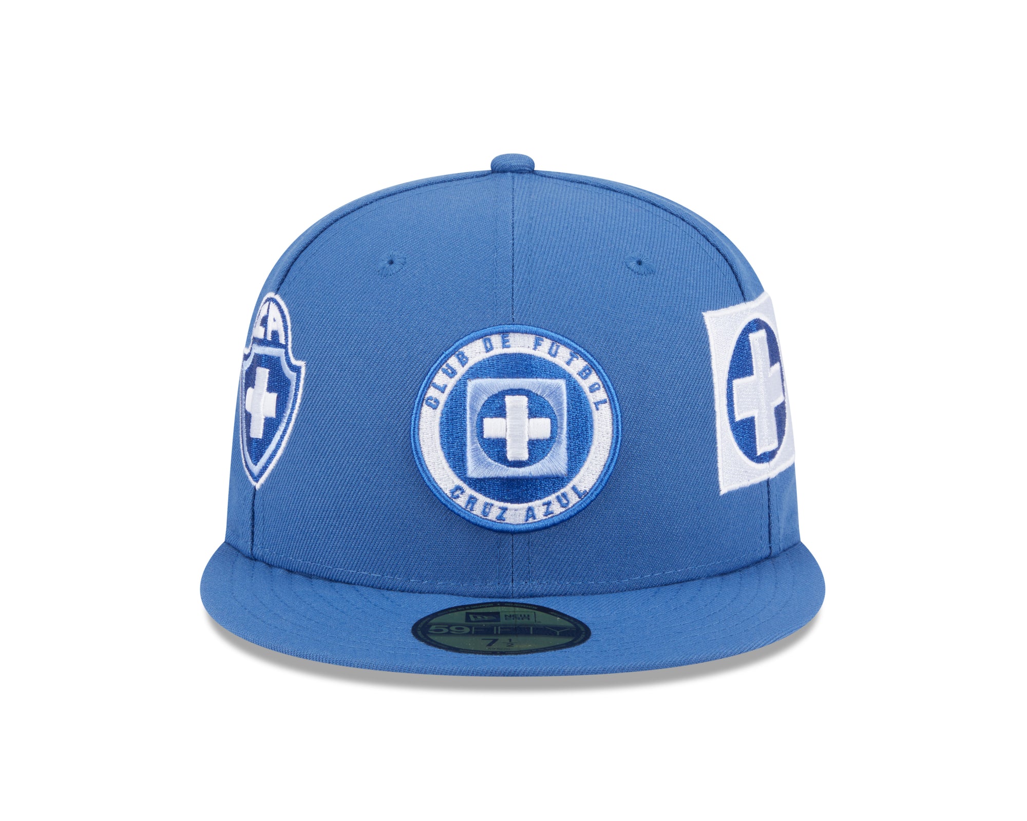 Cruz Azul Liga MX Multi Logo 59Fifty Fitted