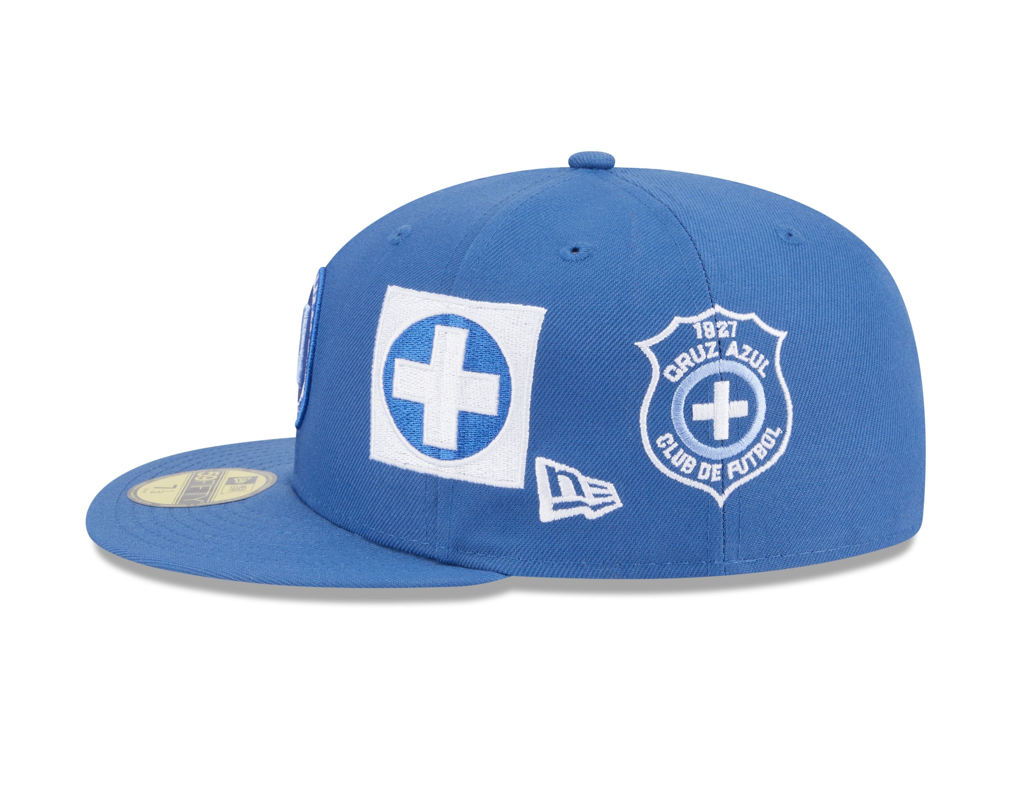 Cruz Azul Liga MX Multi Logo 59Fifty Fitted
