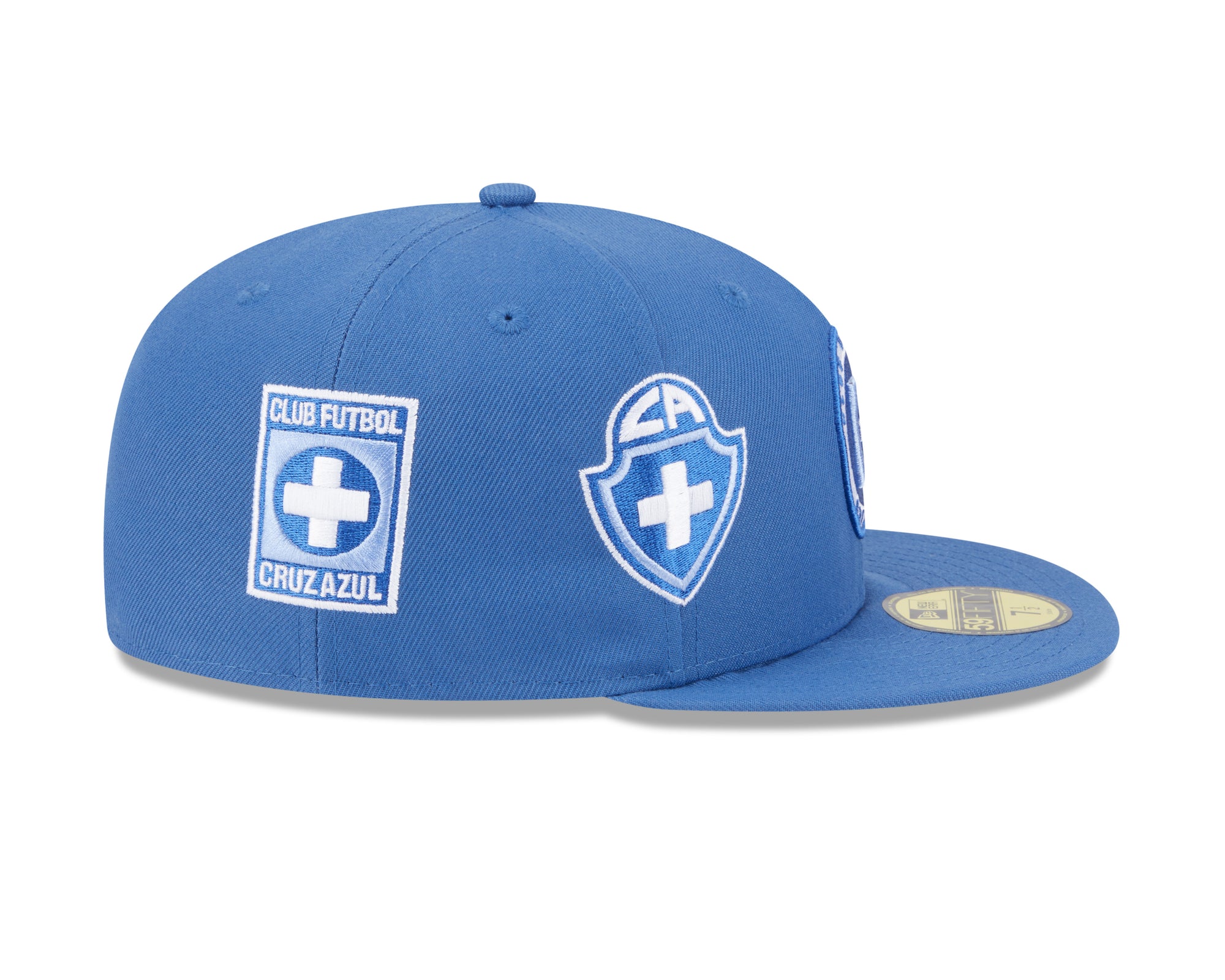 Cruz Azul Liga MX Multi Logo 59Fifty Fitted
