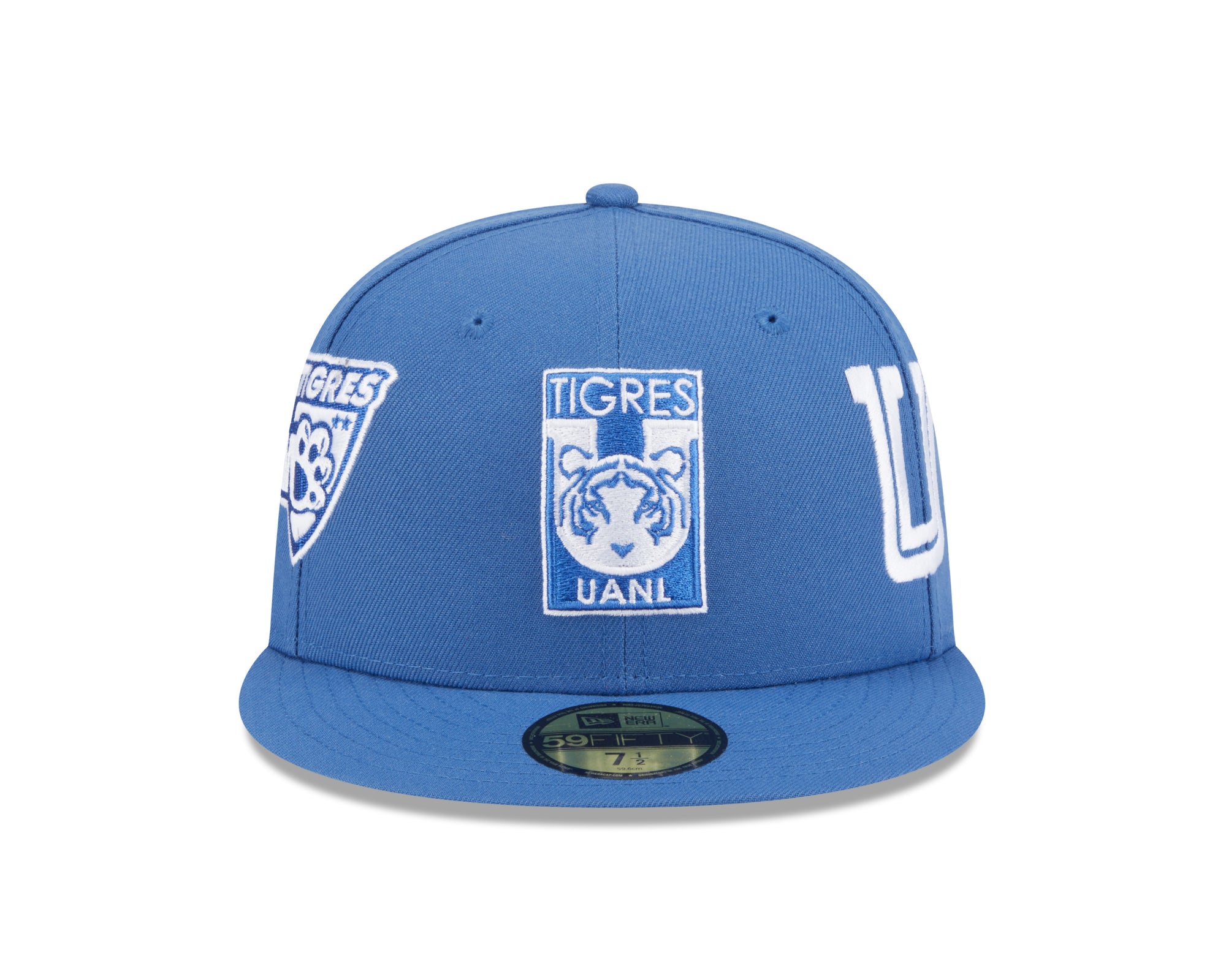 Tigres UANL Liga MX Multi Logo 59Fifty Fitted
