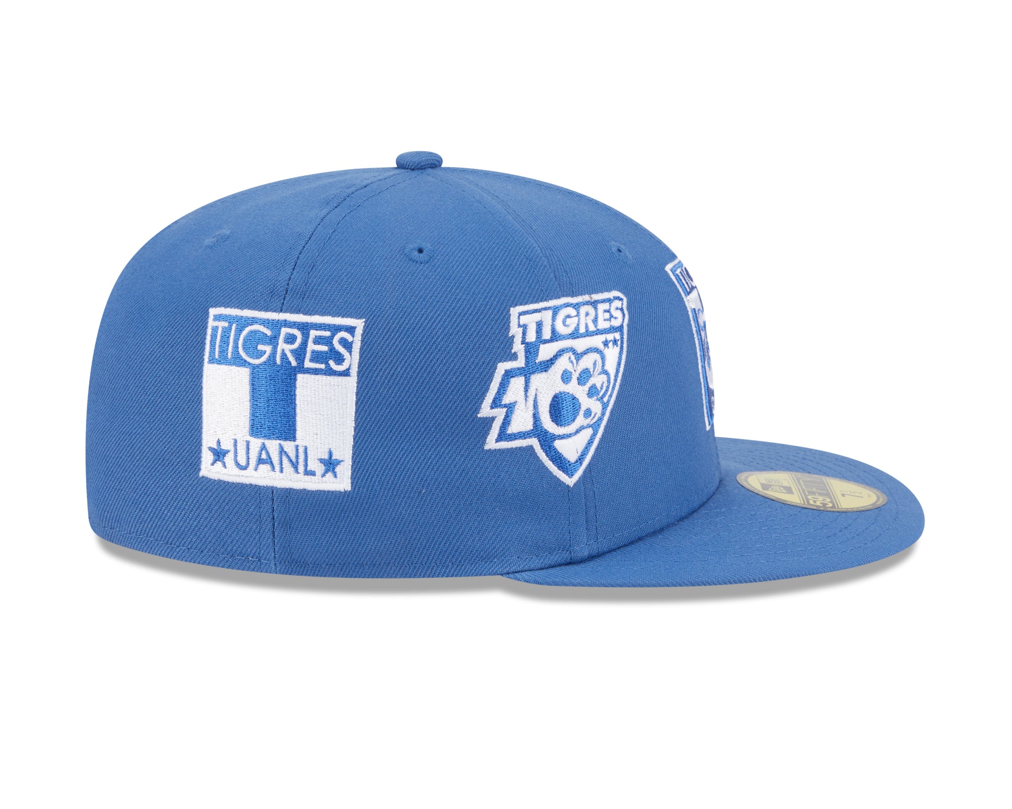 Tigres UANL Liga MX Multi Logo 59Fifty Fitted
