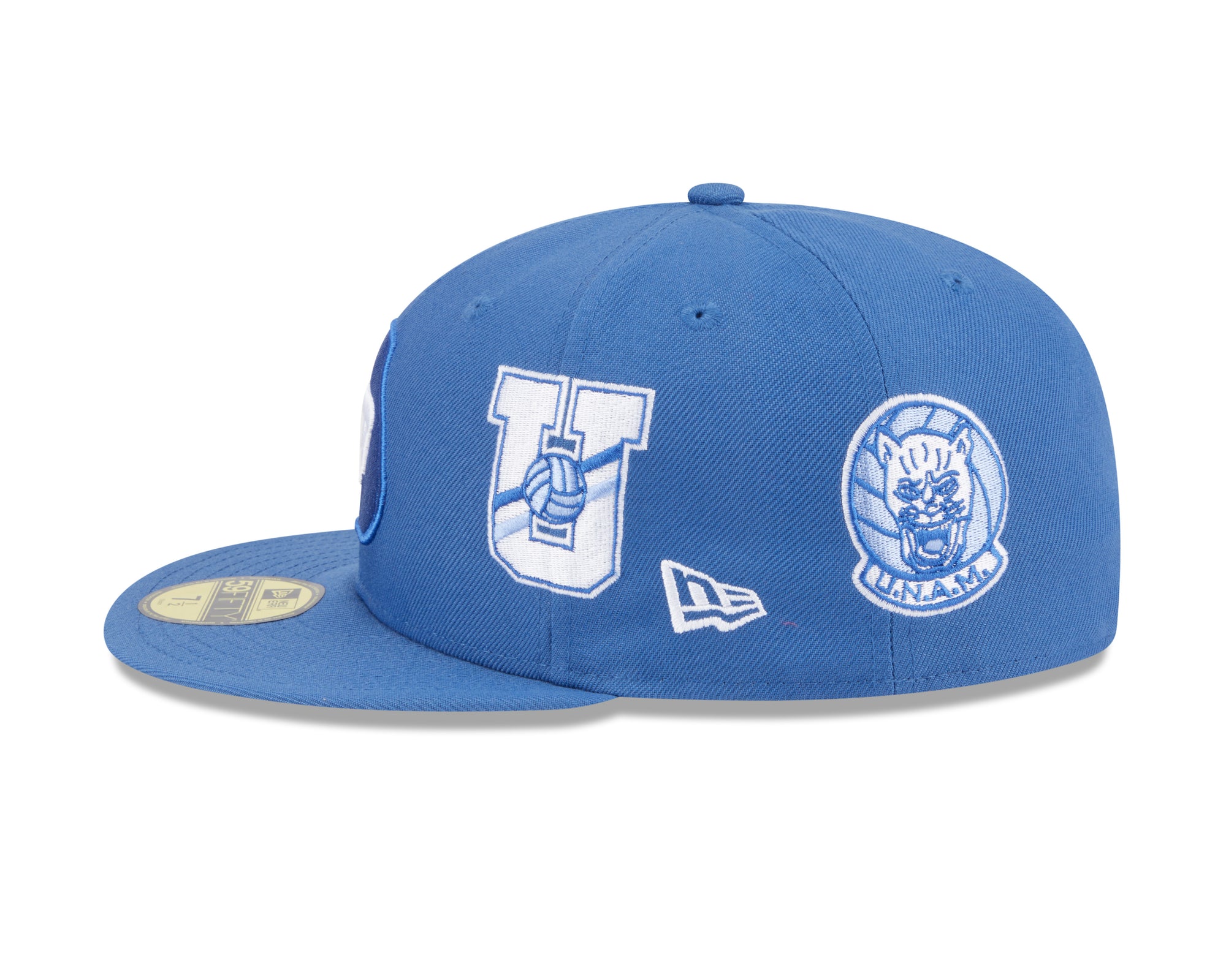 Pumas UNAM Liga MX Multi Logo 59Fifty Fitted