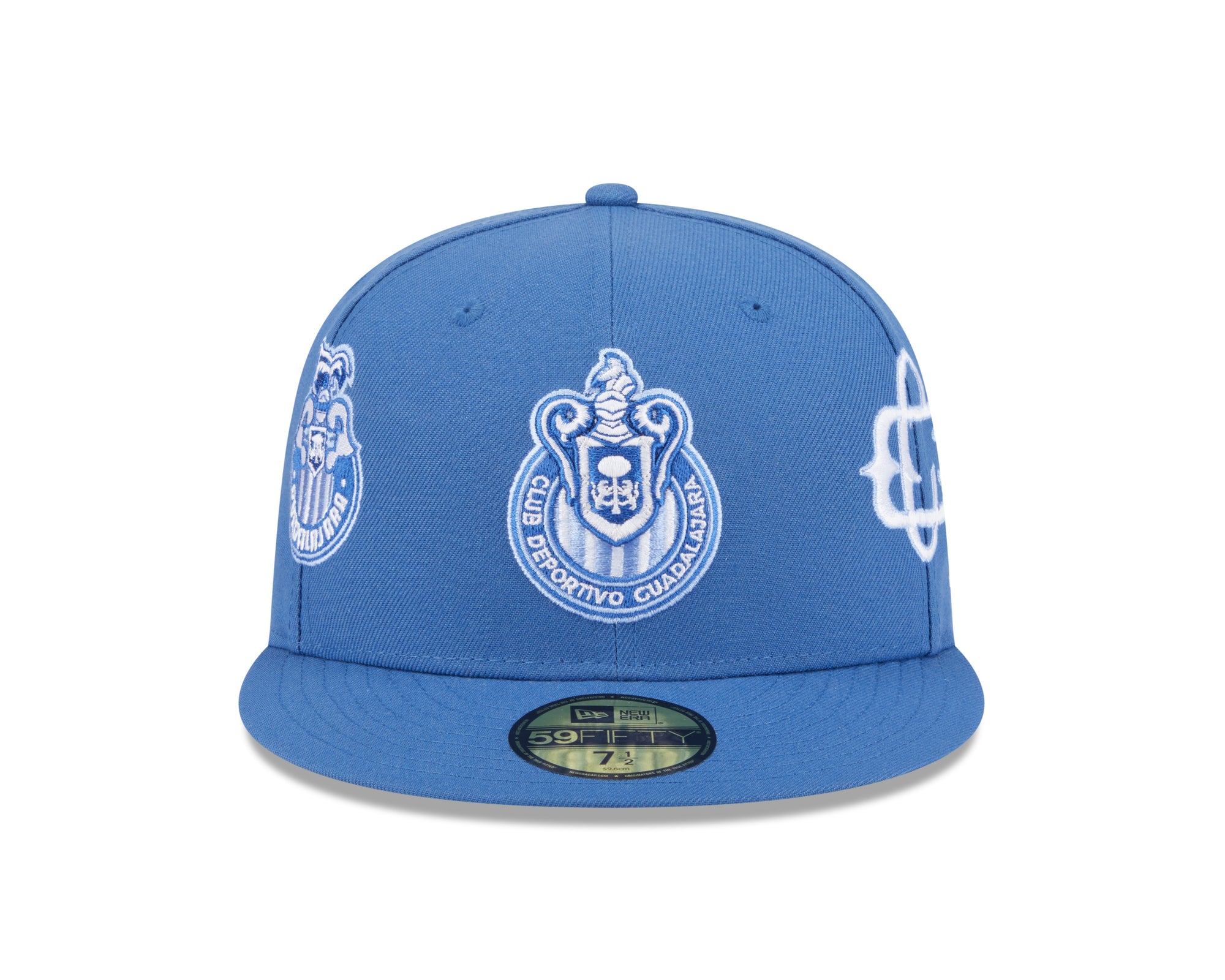 Chivas Guadalajara Liga MX Multi Logo 59Fifty Fitted