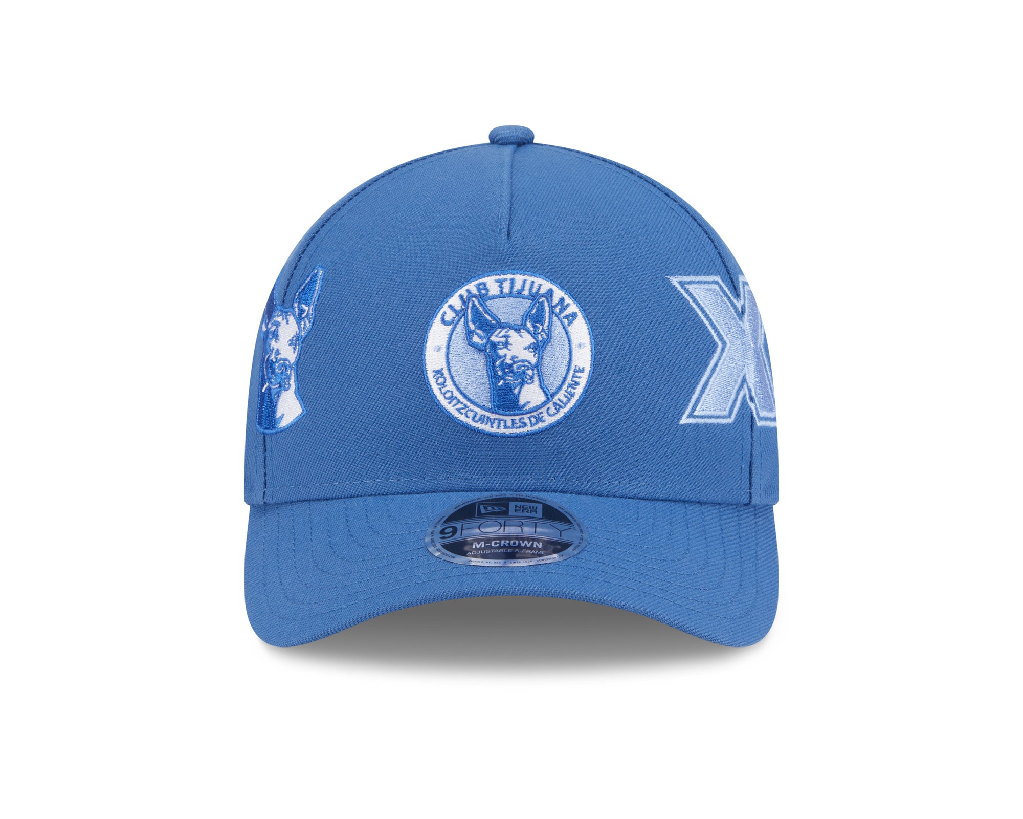 Club Tijuana Xolos Liga MX Multi Logo 9Forty M-Crown A-Frame Snapback