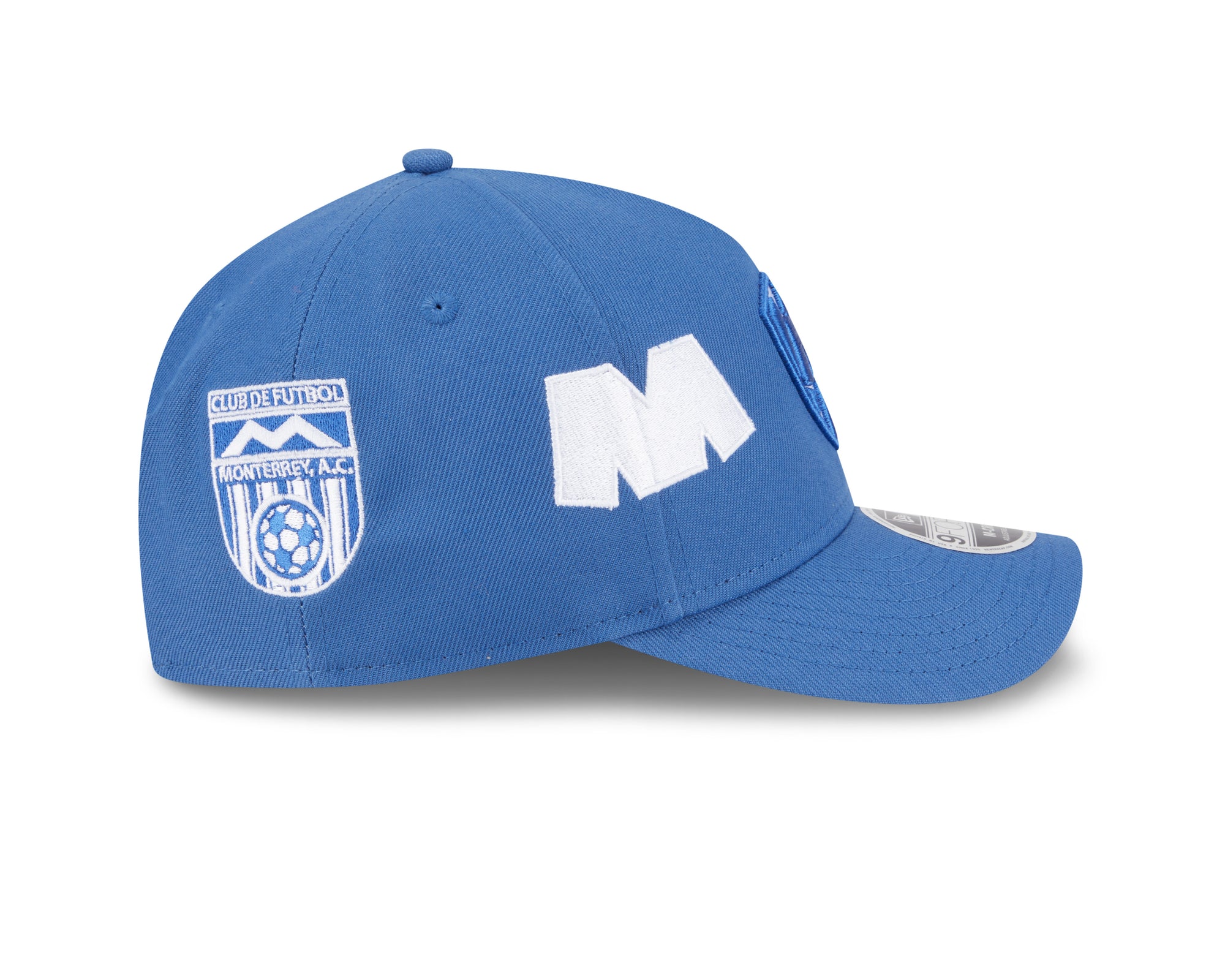 Monterrey Rayados Liga MX Multi Logo 9Forty M-Crown A-Frame Snapback