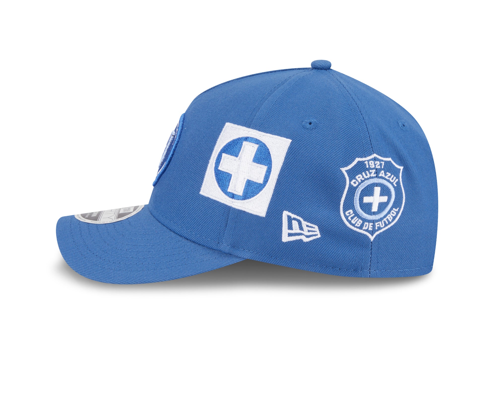 Cruz Azul Liga MX Multi Logo 9Forty M-Crown A-Frame Snapback