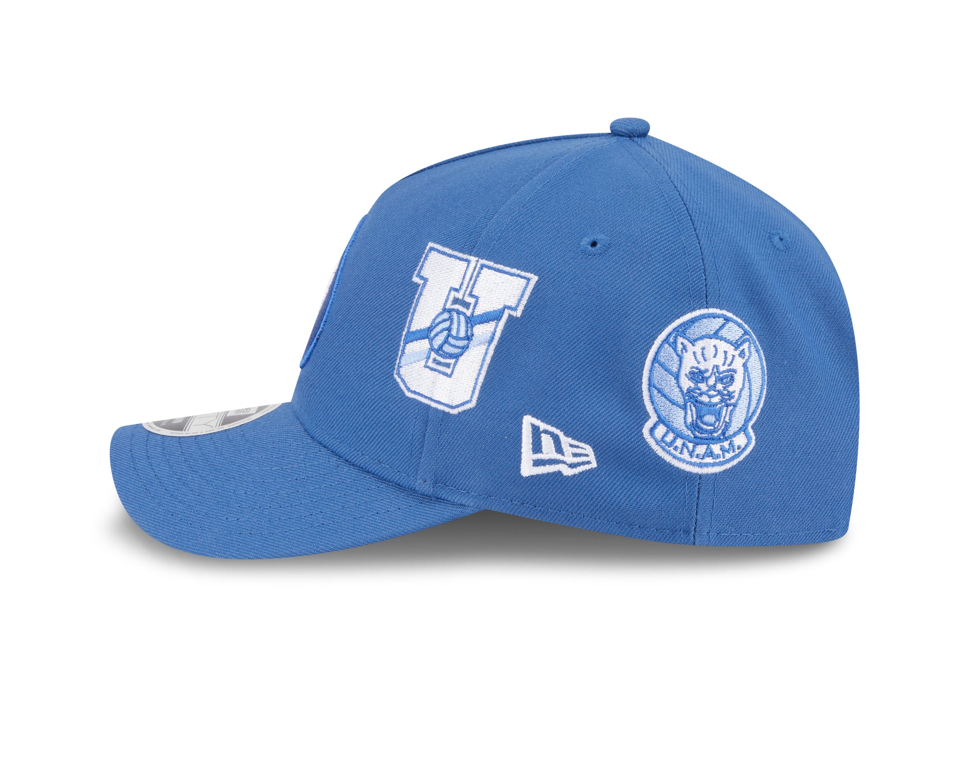 Pumas UNAM Liga MX Multi Logo 9Forty M-Crown A-Frame Snapback