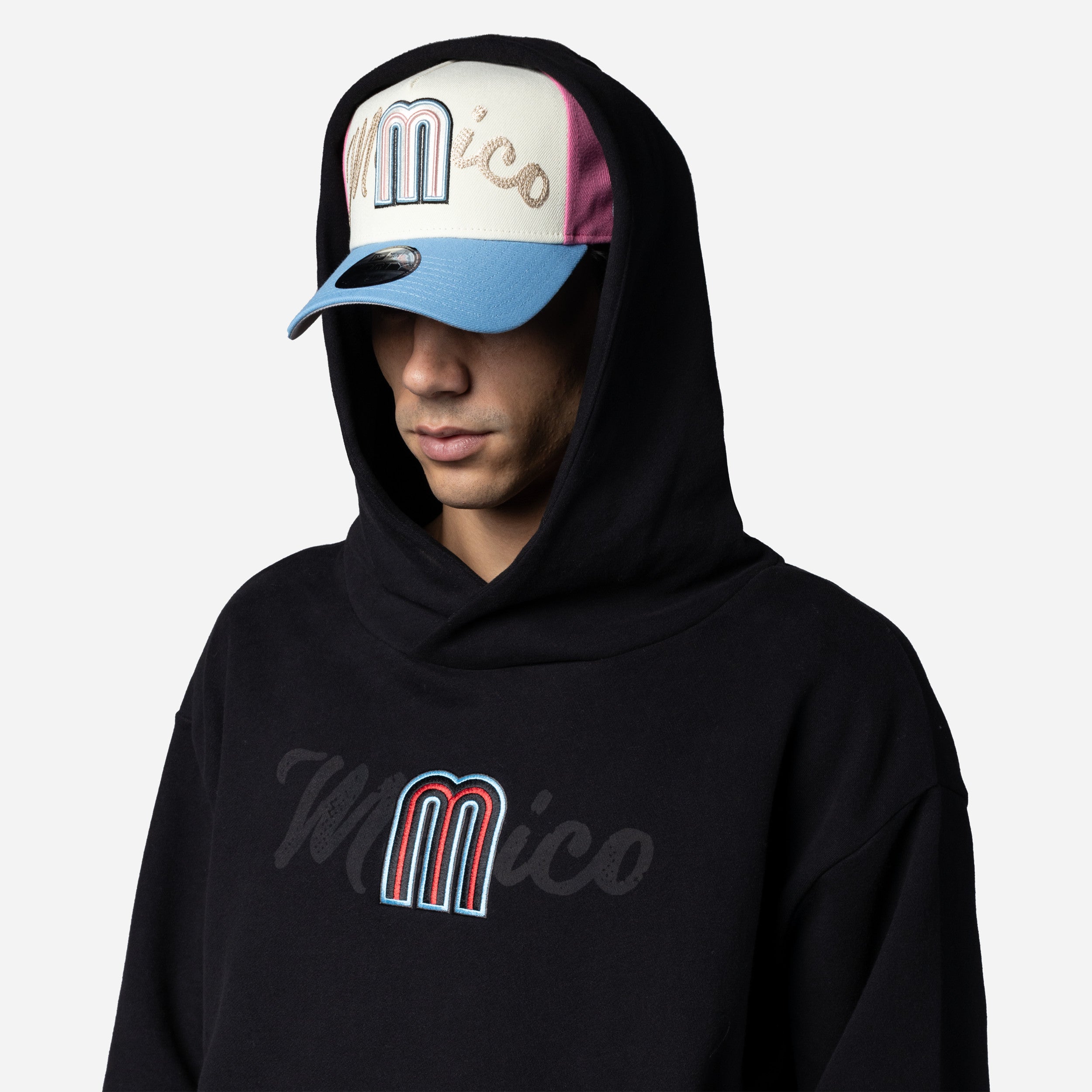 New Era Mexico World Baseball Classic Black Pre Line Pullover Hood