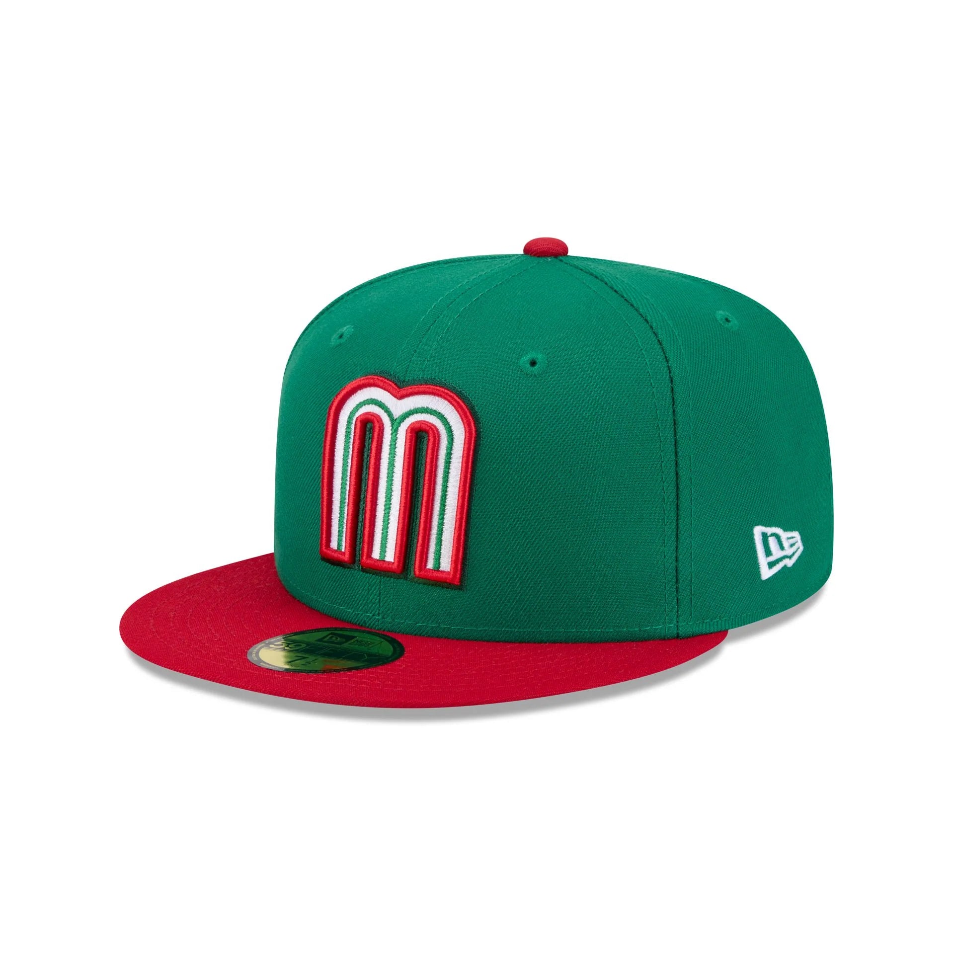 Mexico WBC 2026 Mexico Flag SP Green Red 2 Tone 59Fifty Fitted