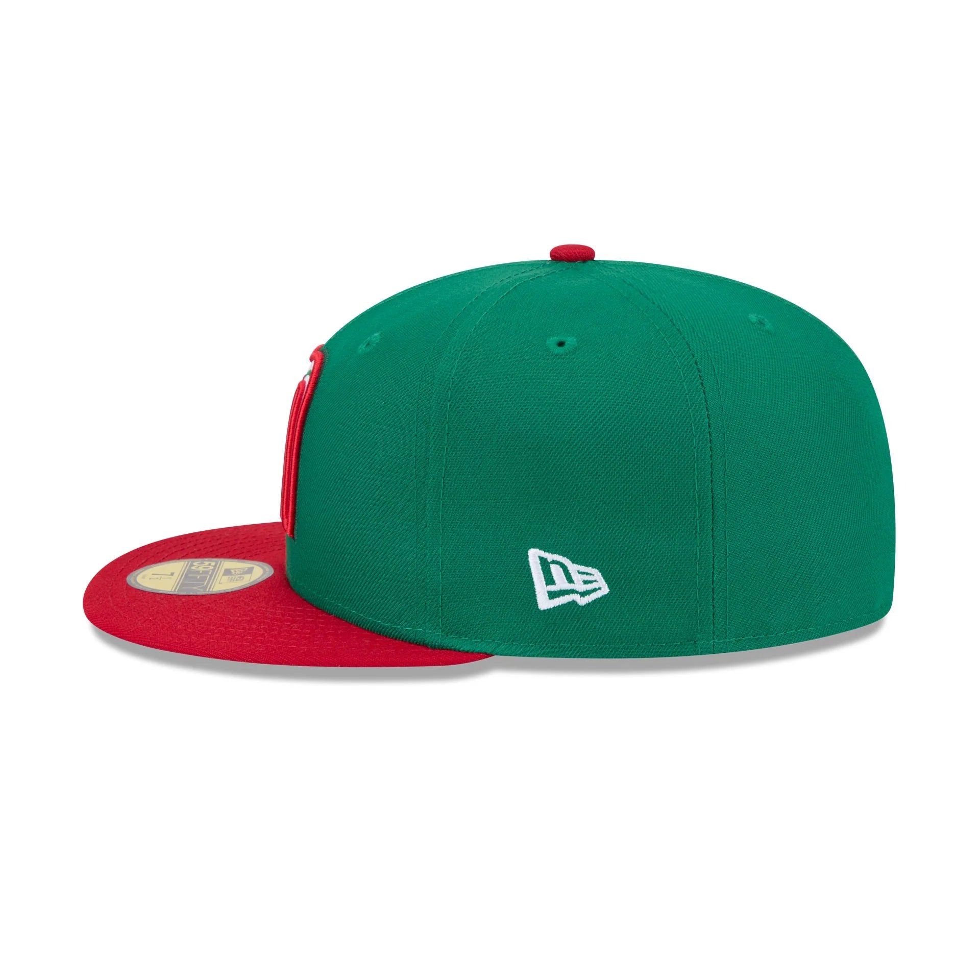 Mexico WBC 2026 Mexico Flag SP Green Red 2 Tone 59Fifty Fitted