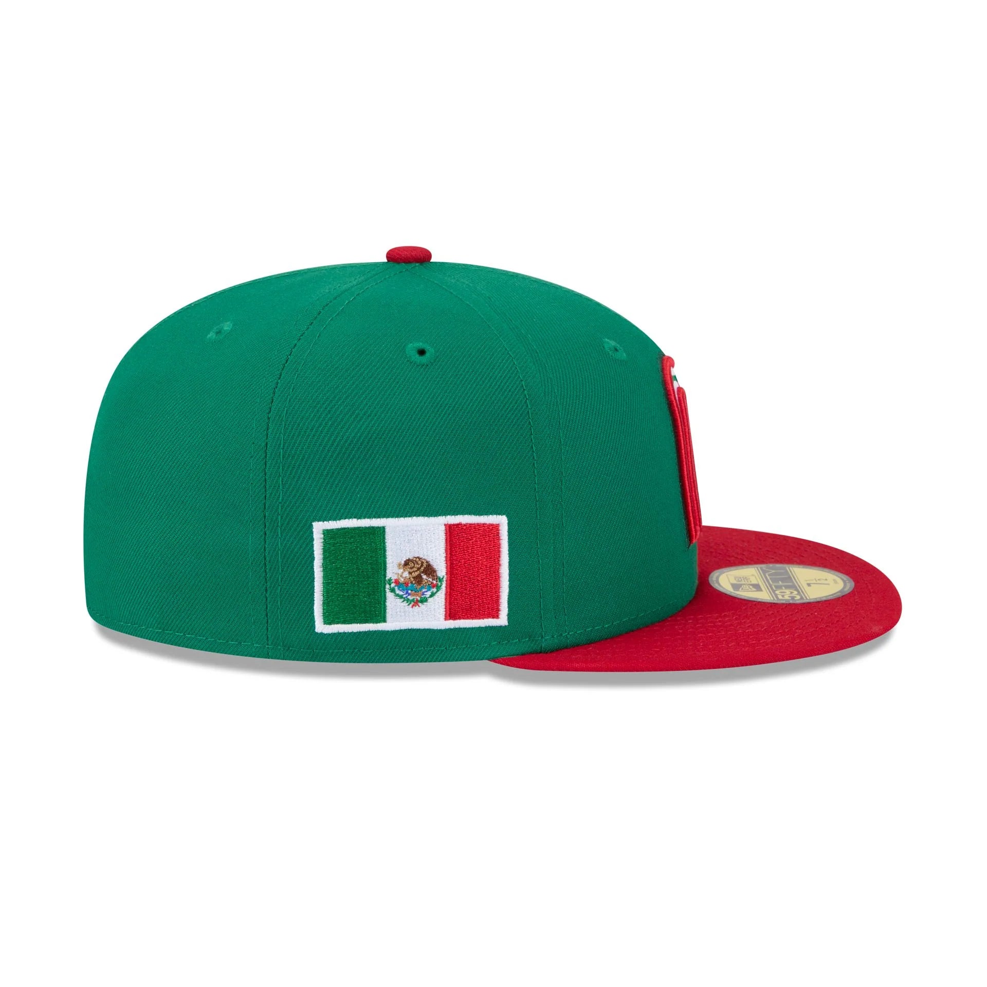 Mexico WBC 2026 Mexico Flag SP Green Red 2 Tone 59Fifty Fitted