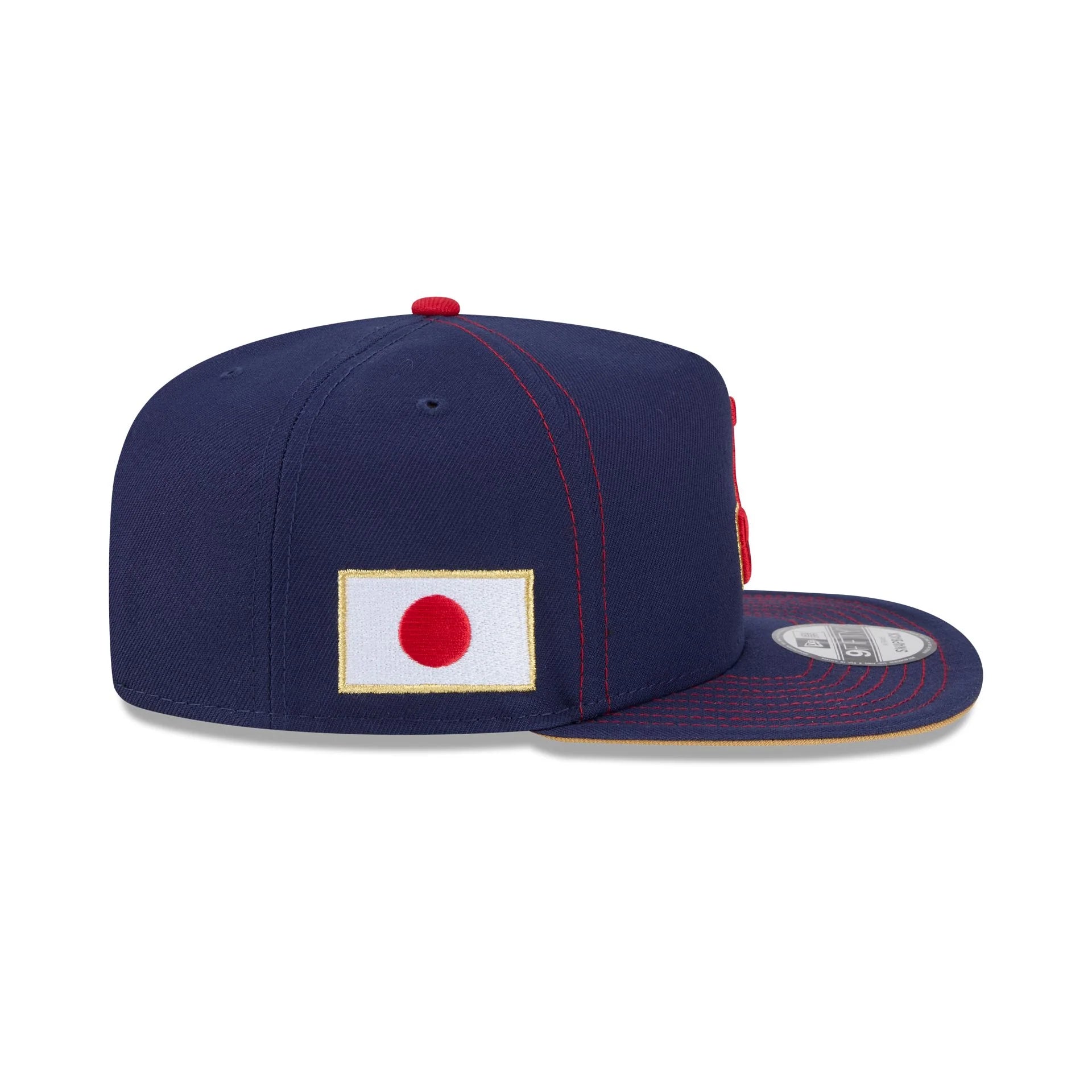 Japan WBC 2026 Japan Flag SP 9Fifty A-Frame Snapback