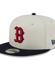 Boston Red Sox Chrome Navy Localized State SP 9Fifty Snapback