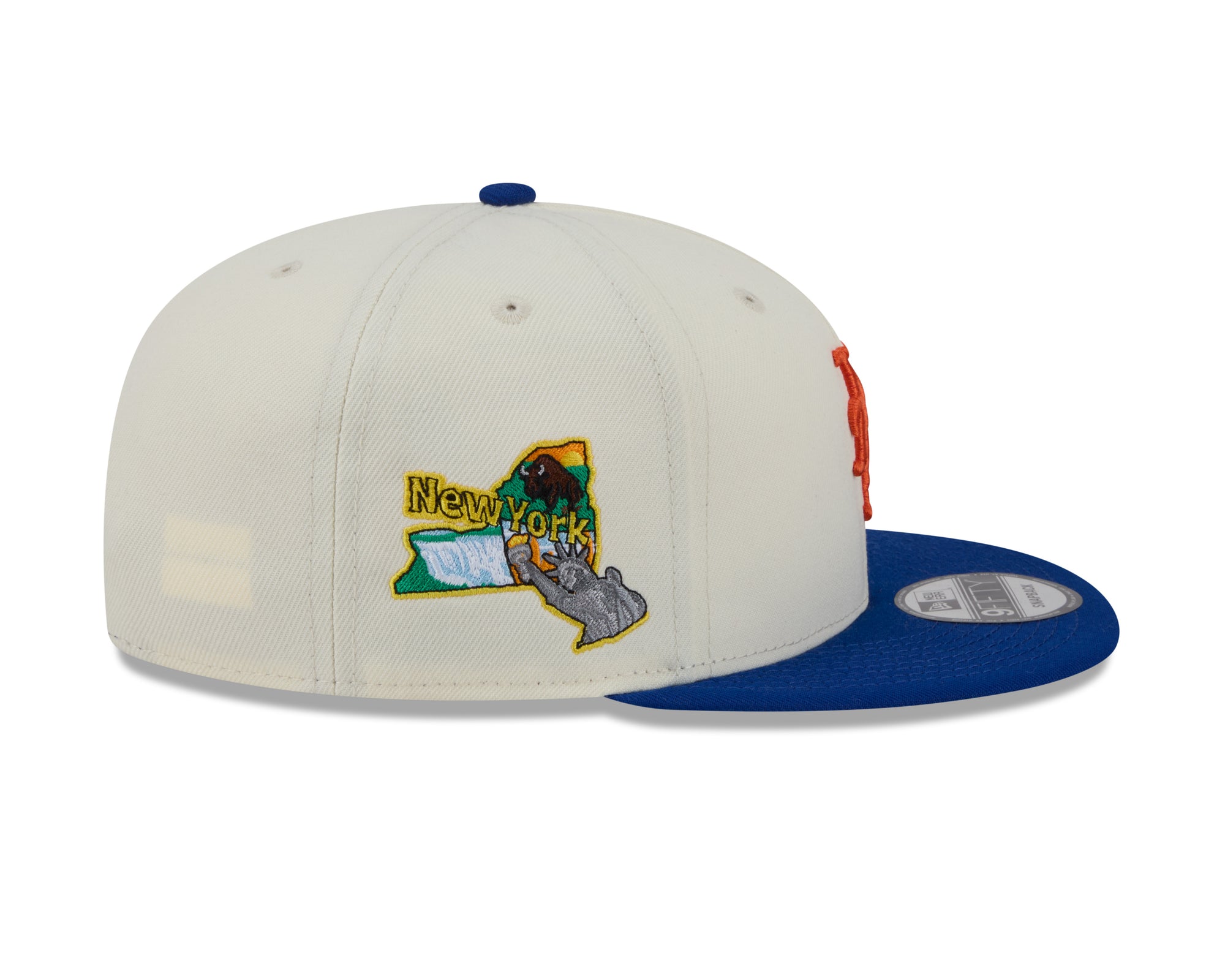 New York Mets Chrome Blue Localized State SP 9Fifty Snapback