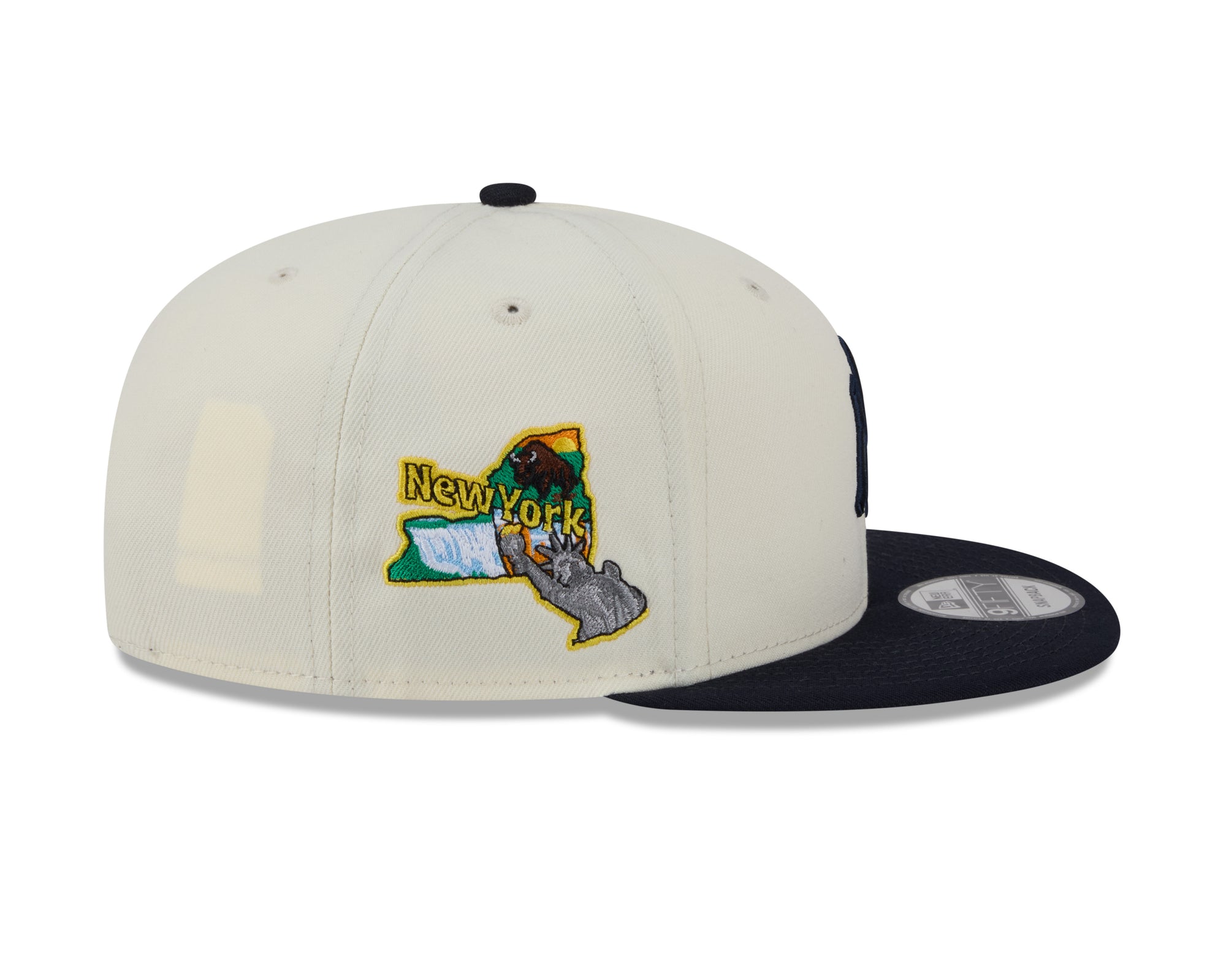 New York Yankees Chrome Navy Localized State SP 9Fifty Snapback