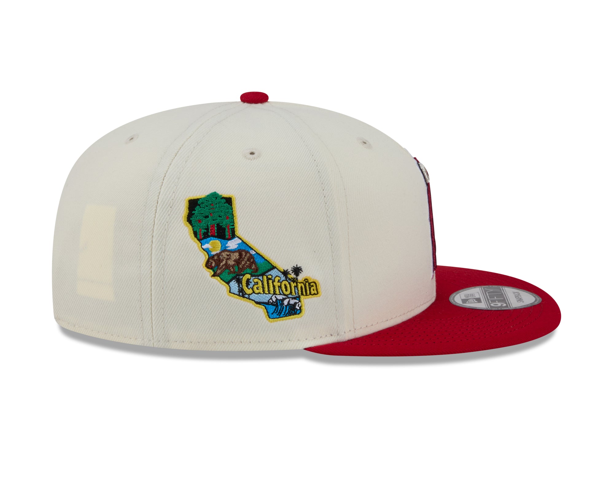 Anaheim Angels Chrome Red Localized State SP 9Fifty Snapback