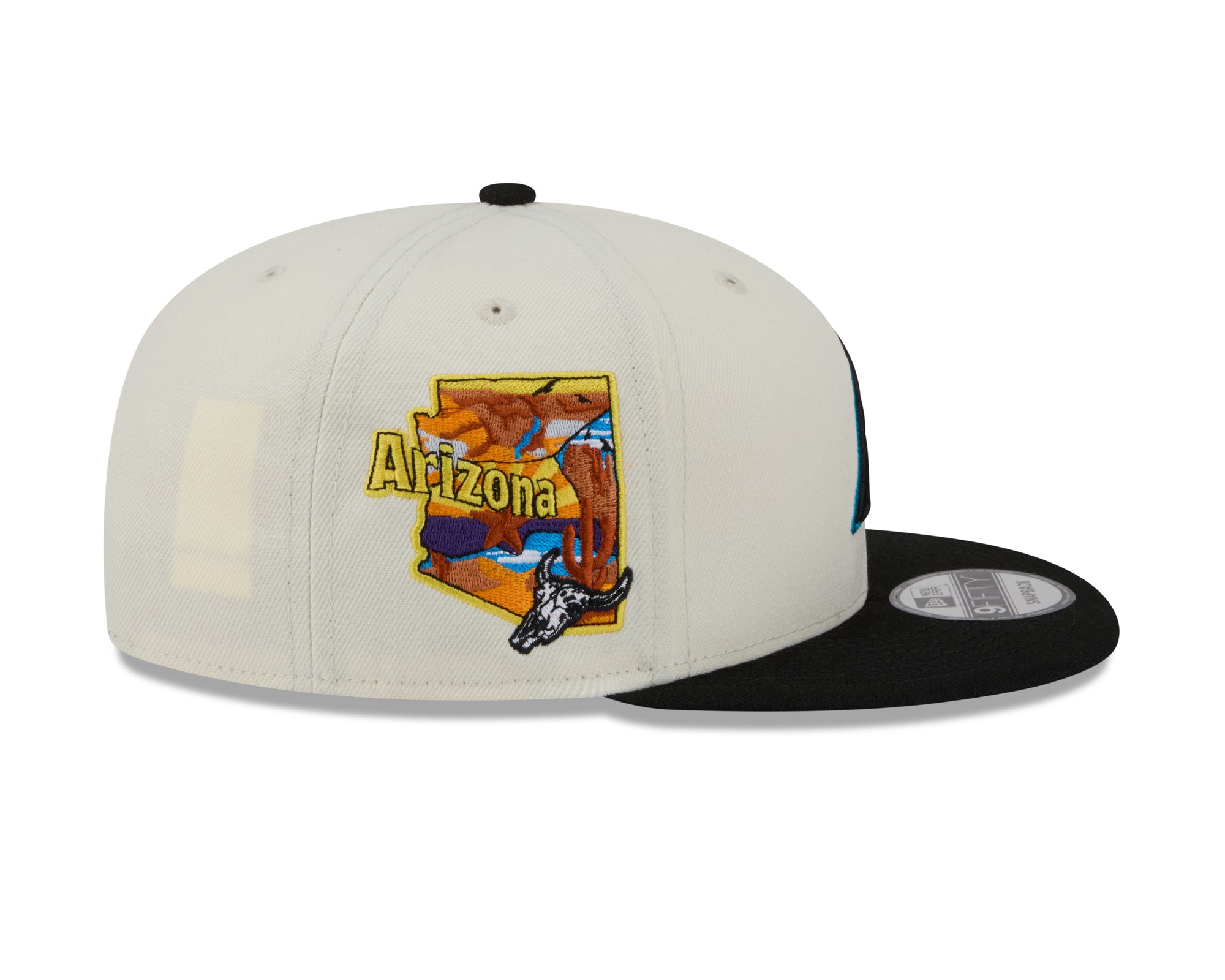 Arizona Diamondbacks Chrome Black Localized State SP 9Fifty Snapback