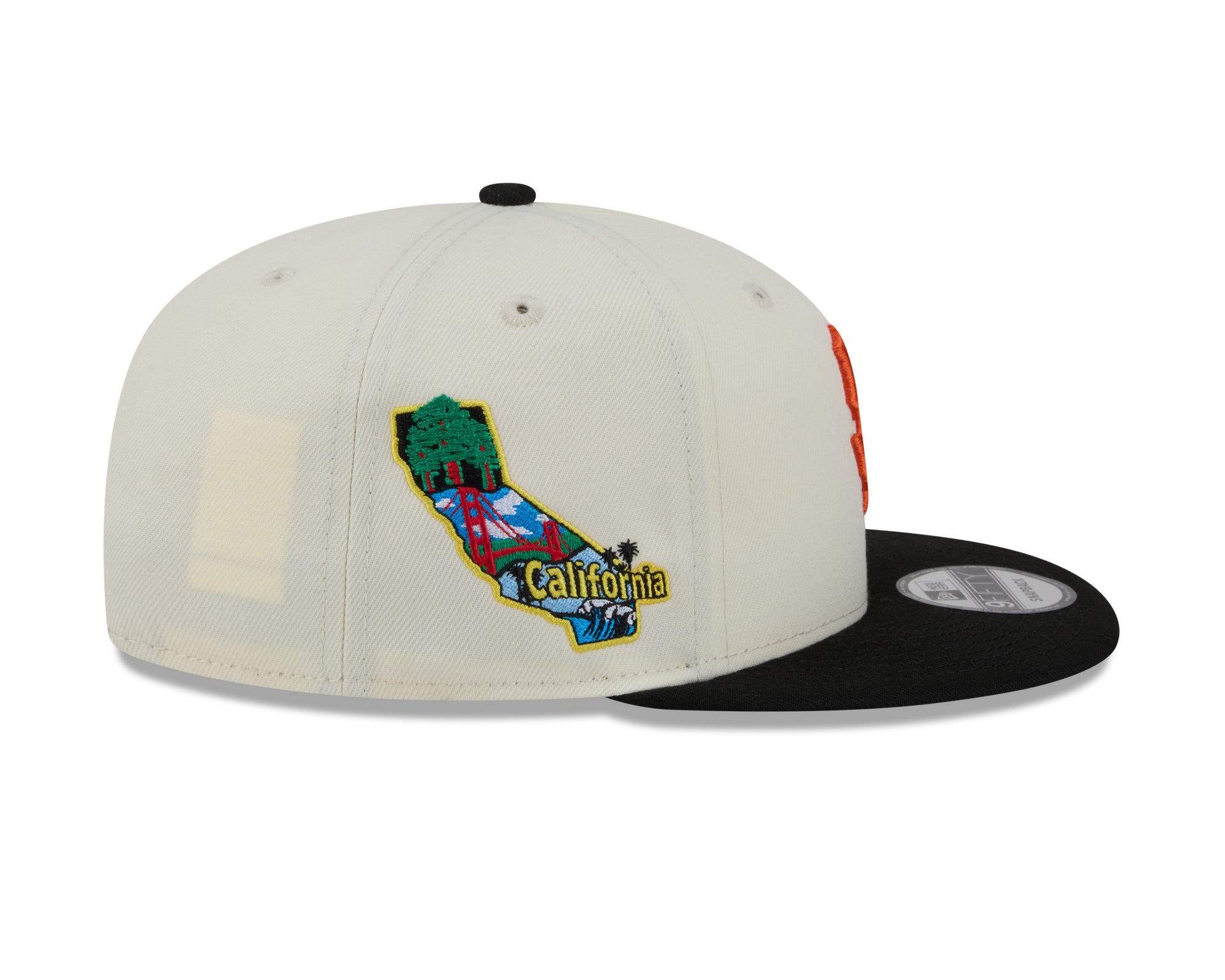 San Francisco Giants Chrome Black Localized State SP 9Fifty Snapback