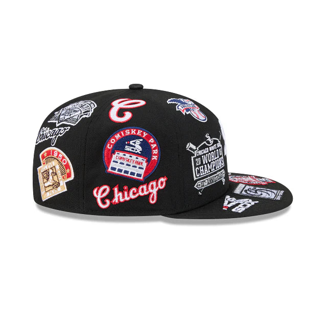 Chicago White Sox All Over Team Color 59Fifty Fitted