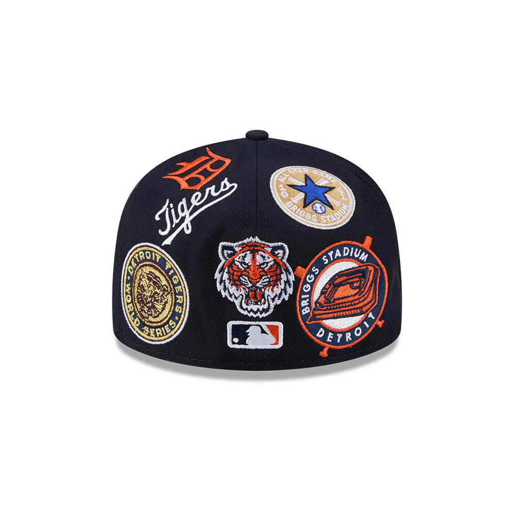 Detroit Tigers All Over Team Color 59Fifty Fitted