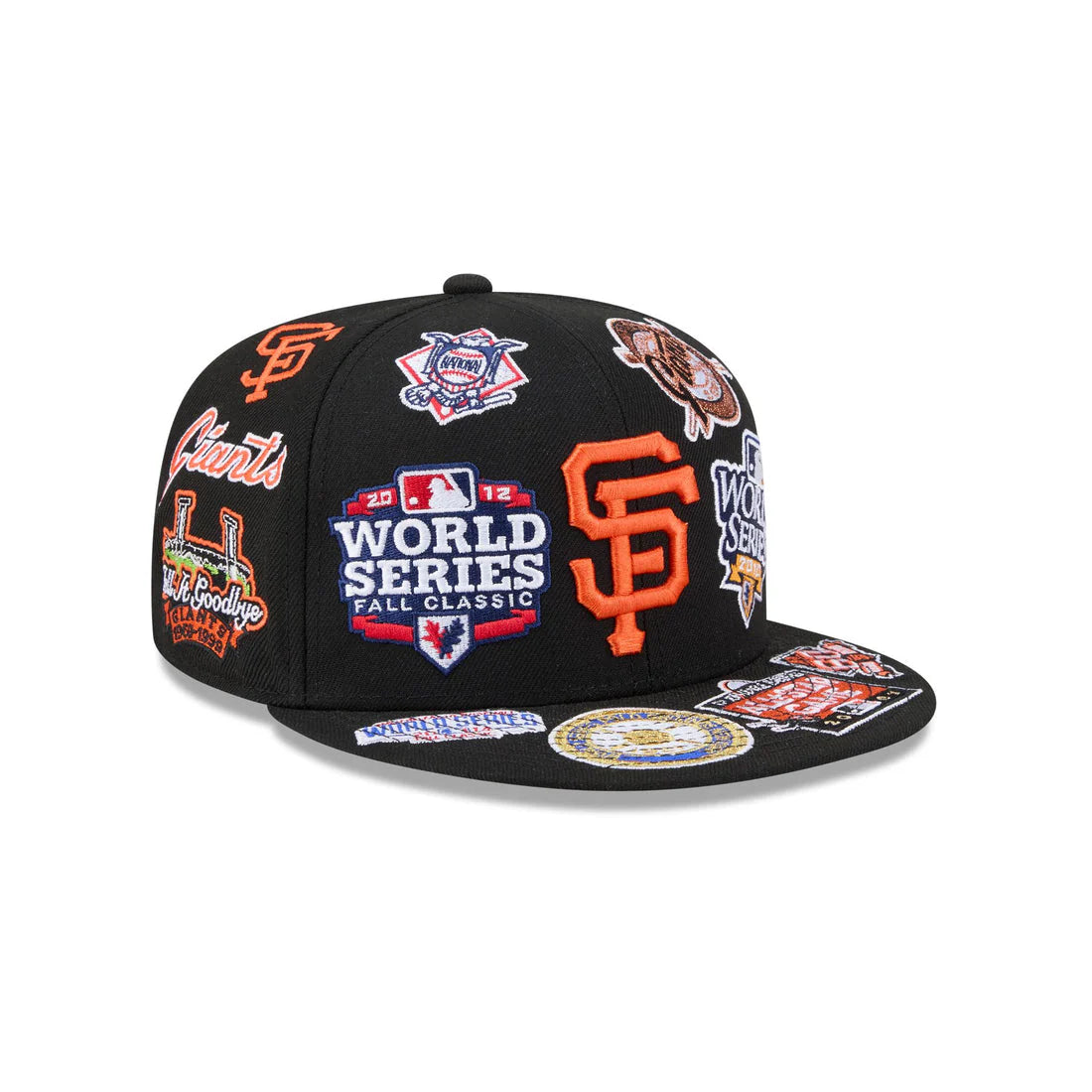 San Francisco Giants All Over Team Color 59Fifty Fitted