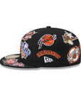 San Francisco Giants All Over Team Color 59Fifty Fitted
