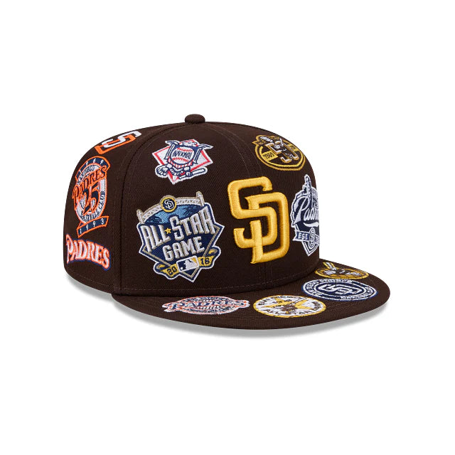 San Diego Padres All Over Team Color 59Fifty Fitted