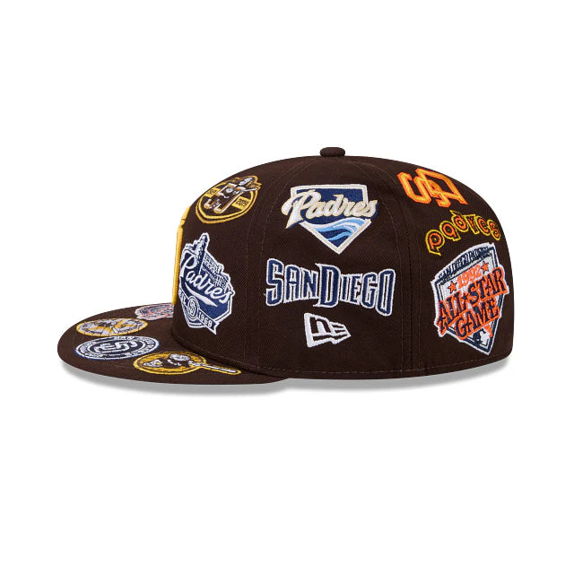San Diego Padres All Over Team Color 59Fifty Fitted