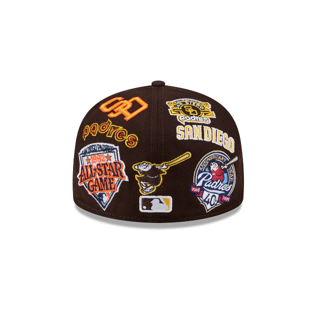 San Diego Padres All Over Team Color 59Fifty Fitted