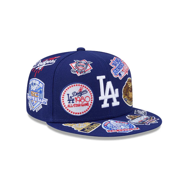 Los Angeles Dodgers All Over Team Color 59Fifty Fitted