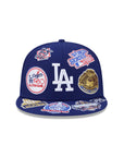 Los Angeles Dodgers All Over Team Color 59Fifty Fitted