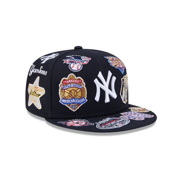 New York Yankees All Over Team Color 59Fifty Fitted