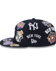 New York Yankees All Over Team Color 59Fifty Fitted