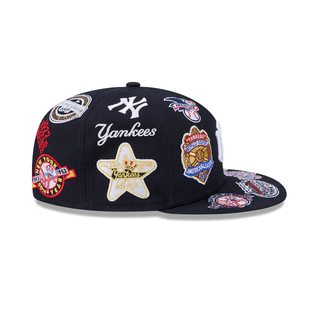 New York Yankees All Over Team Color 59Fifty Fitted